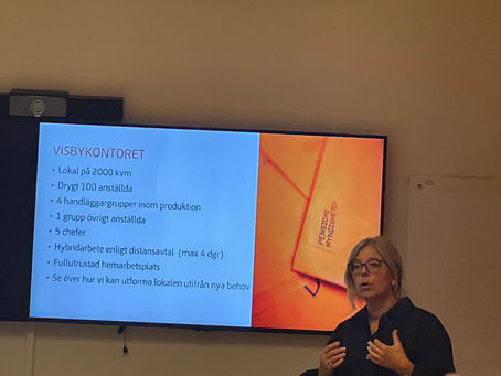 Uniguide på besök hos Pensionsmyndigheten