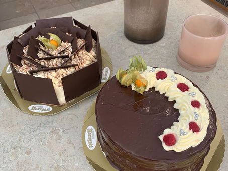 Nöjd kund bjöd på tårta