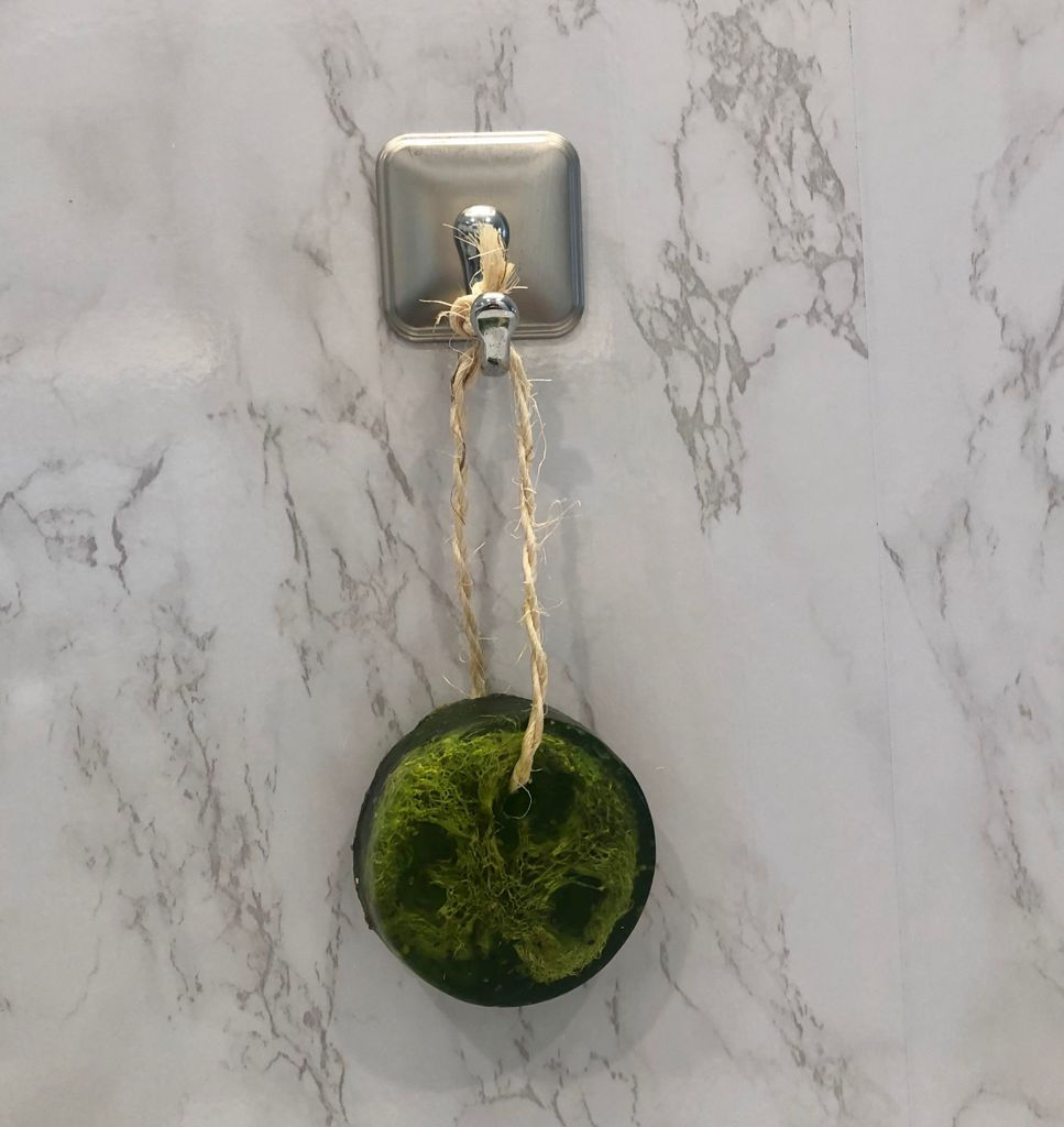 Thumbnail: Speckless Soap Bar. Chia, Lemon, Parsley, and Coconut Oil.