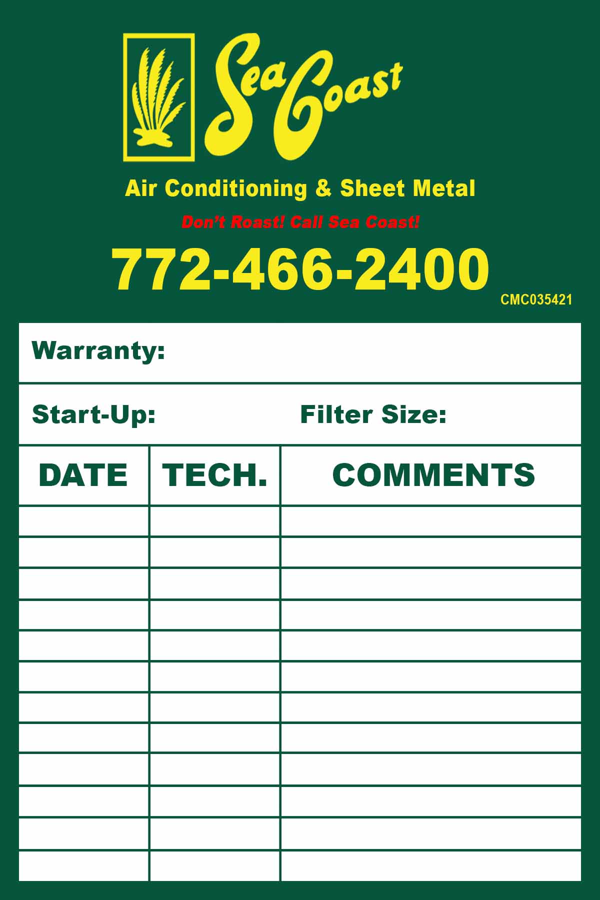 Condenser Unit Labels Bomack Media