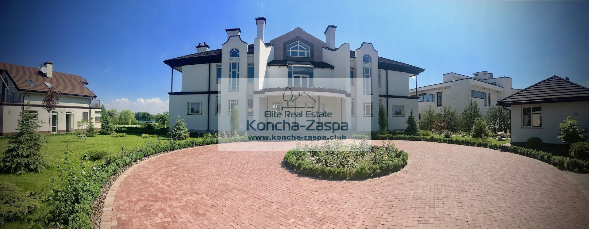 Elite estate on the bank of the Dnipro. Koncha Zaspa
