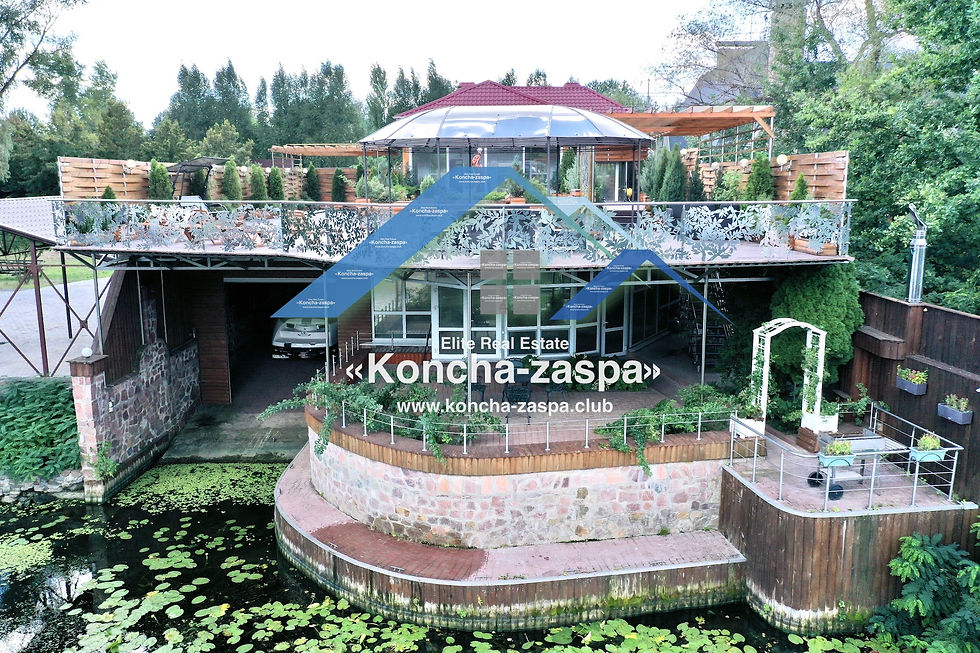 Selling a house with access to the Dnipro