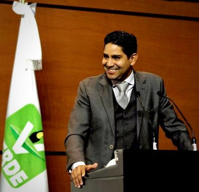 Seguramente Javier Herrera destacará por el Verde en el nuevo Congreso federal