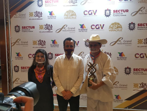 Entrega gobernador galardón “Mi Veracruz” a lo más destacado del turismo y gastronomía