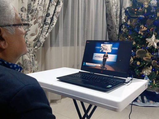 GUZMÁN AVILÉS FELICITA A HUMBERTO ALONSO MORELLI POR III INFORME!!!
