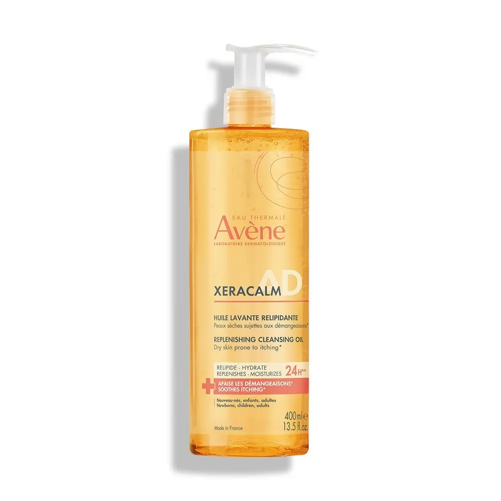 Avene XeraCalm A.D Lipid-Replenishing Cleansing Oil 400ml bottle