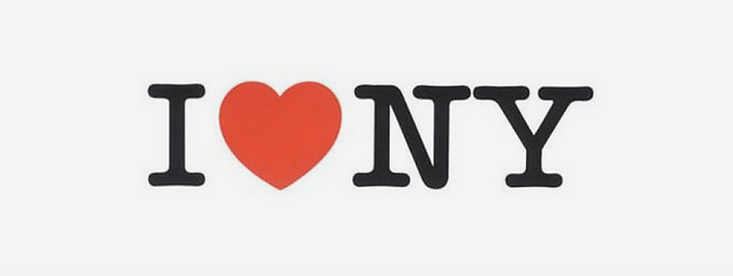 Bekannte Werbeslogans I ❤️ NY
