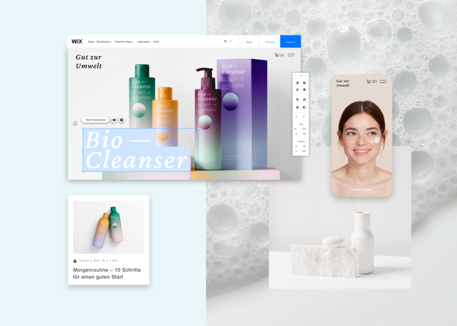 Solltest du E-Commerce nutzen? Shop mit Gesichtspglege