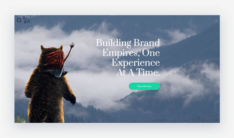 Run Wild UX Design Portfolio Beispiel