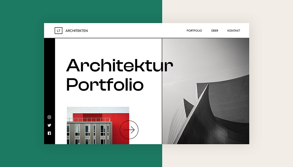 Architektur Portfolio erstellen