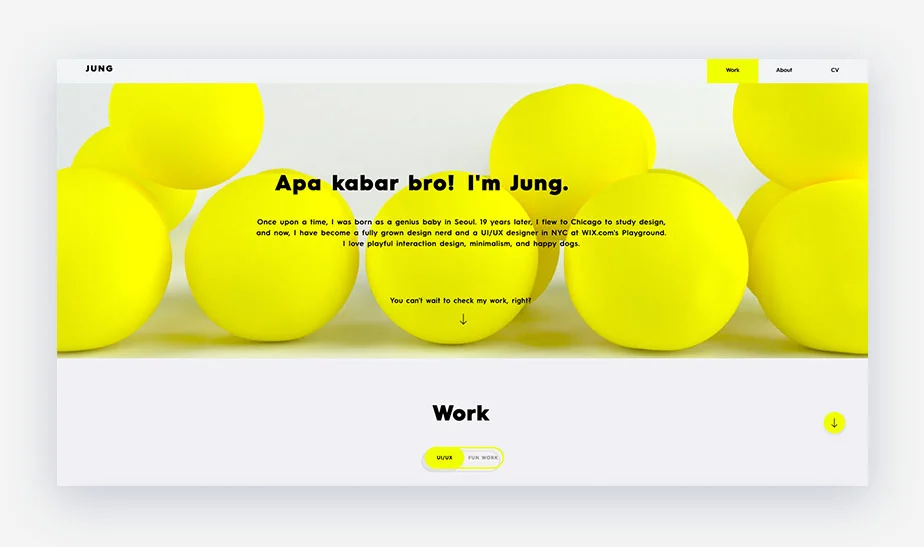 UX Design Portfolio von Jung Hoe