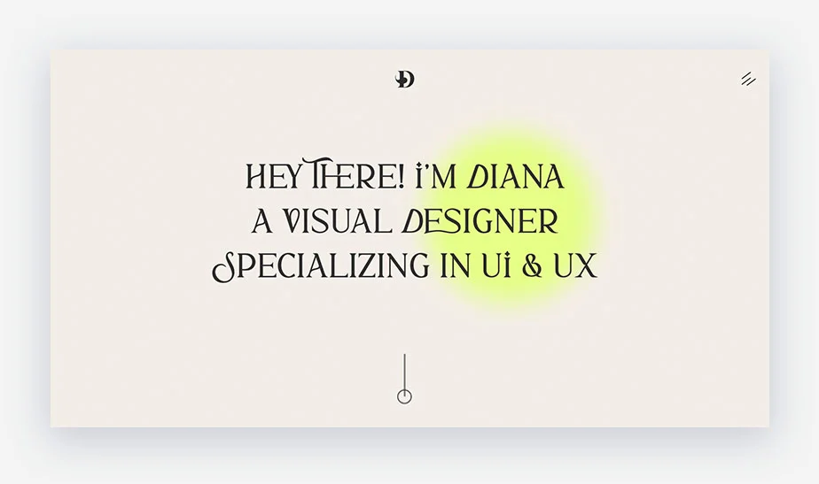 Diana Tatarenko UX portfolio beipsiel