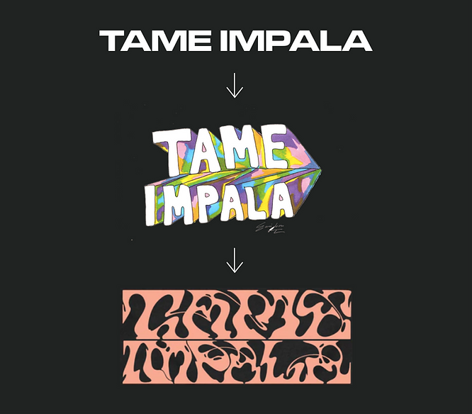 Band Logo von Tame Impala 