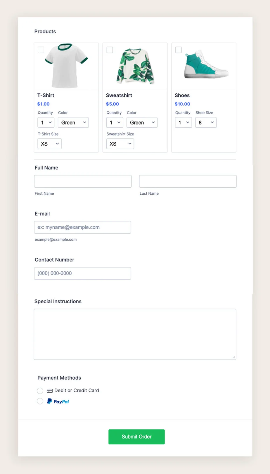 Online Form builder JotForm