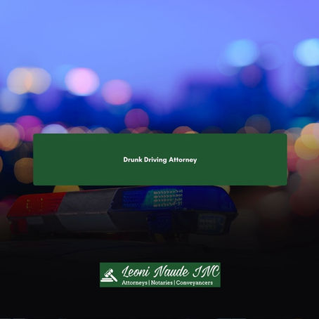 Drunk Driving Attorney in South Africa: Protecting Your Rights