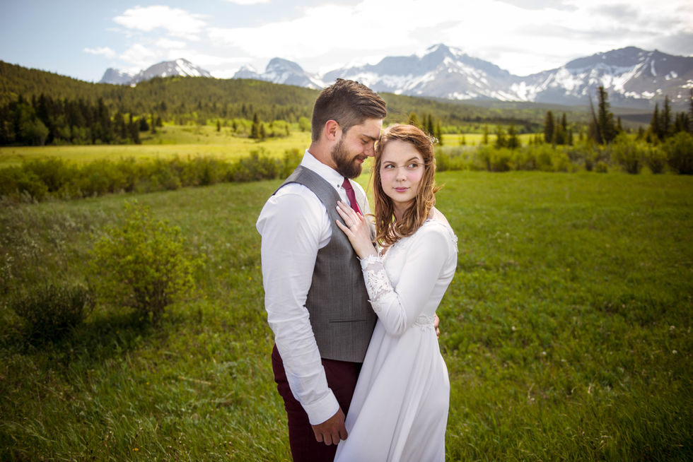 Liecth Collieries and Crowsnest Lake Bible Camp Wedding - Crowsnest Pass, AB - Josh & Bronwyn