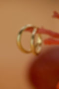 oorringen, goud, pair