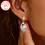 Thumbnail: 925 Sterling Silver Teardrop Earrings