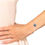 Thumbnail: Turtle Turquoise Blue Bracelet Silver