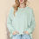 Thumbnail: WAVE RIB OVERSIZED SWEATSHIRT