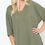 Thumbnail: V-NECK SHORT SLEEVE OVERSIZE TUNIC WITH SIDE SLIT