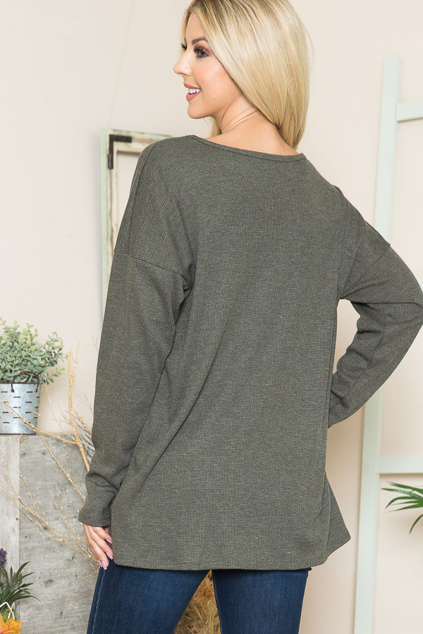 Thumbnail: THERMAL LONG SLEEVE TUNIC TOP (2-2-2)