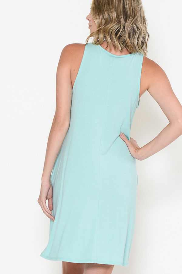 Thumbnail: TANK DRESS WITH POCKETS