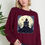 Thumbnail: Oversized Crew Neck Top with Halloween Print