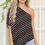 Thumbnail: STRIPE ONE-SHOULDER TUNIC TOP (1-2-2-1)