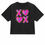 Thumbnail: BASIC TEE WITH PAINT XOXO PRINT