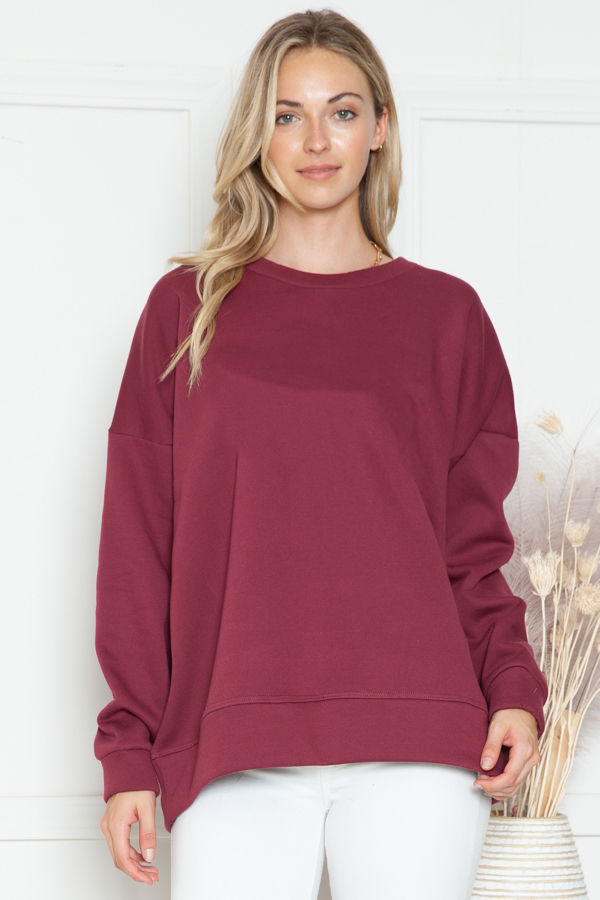 Thumbnail: OVERSIZED FLEECE SWEATSHIRT