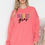 Thumbnail: SWEATSHIRT WITH MARDI GRAS PRINT