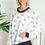 Thumbnail: LIGHTWEIGHT HEART PRINT SWEATSHIRT