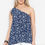 Thumbnail: PRINT ONE SHOULDER KNOT SIDE TOP