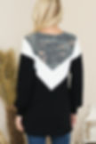 Thumbnail: OVERSIZE COLOR BLOCK TUNIC TOP