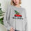 Thumbnail: Oversized Crew Neck Top with EMBROIDERY CAR Print