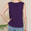 Thumbnail: FRONT CROPPED WITH ELASTIC SLEEVELESS TOP