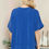 Thumbnail: WAVE RIB SHORT SLEEVE SWEATSHIRT WITH SIDE SLIT