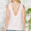 Thumbnail: TANK TOP WITH OPEN CROSS BACK DETAIL