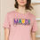 Thumbnail: SUPER SOFT TOP WITH MARDI GRAS PRINT
