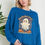 Thumbnail: Oversized Crew Neck Top with HALLOWEEN THEME PRINT