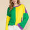 Thumbnail: MARDI GRAS TUNIC TOP WITH LARGE SLEEVES