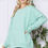 Thumbnail: OVERSIZED SWEATSHIRT HEATHER FABRIC