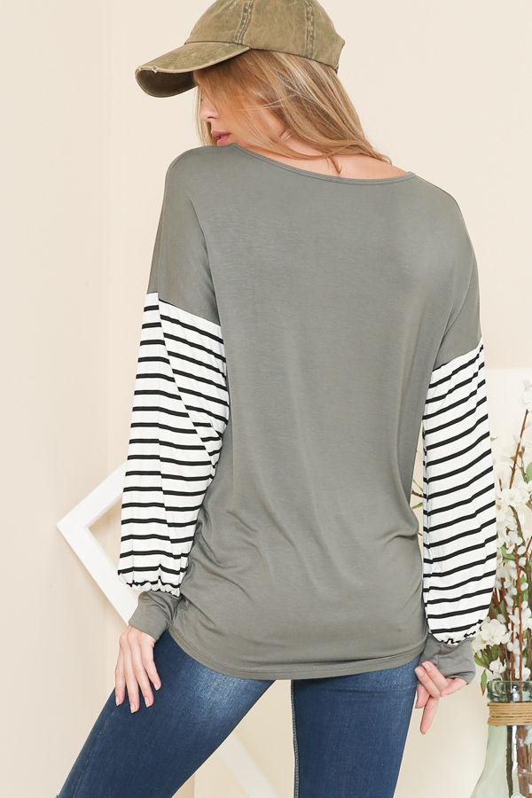 Thumbnail: CRISS CROSS CHEST TOP WITH