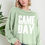 Thumbnail: Oversized Crew Neck Sweater Top