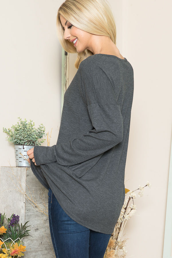 Thumbnail: THERMAL LONG SLEEVE TUNIC TOP (2-2-2)