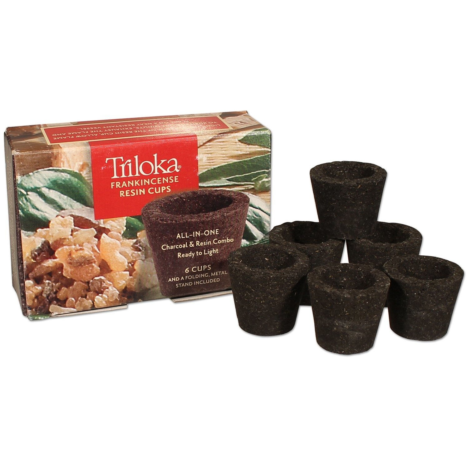 乳香樹脂香炭杯 Frankincense Resin Incense Cups