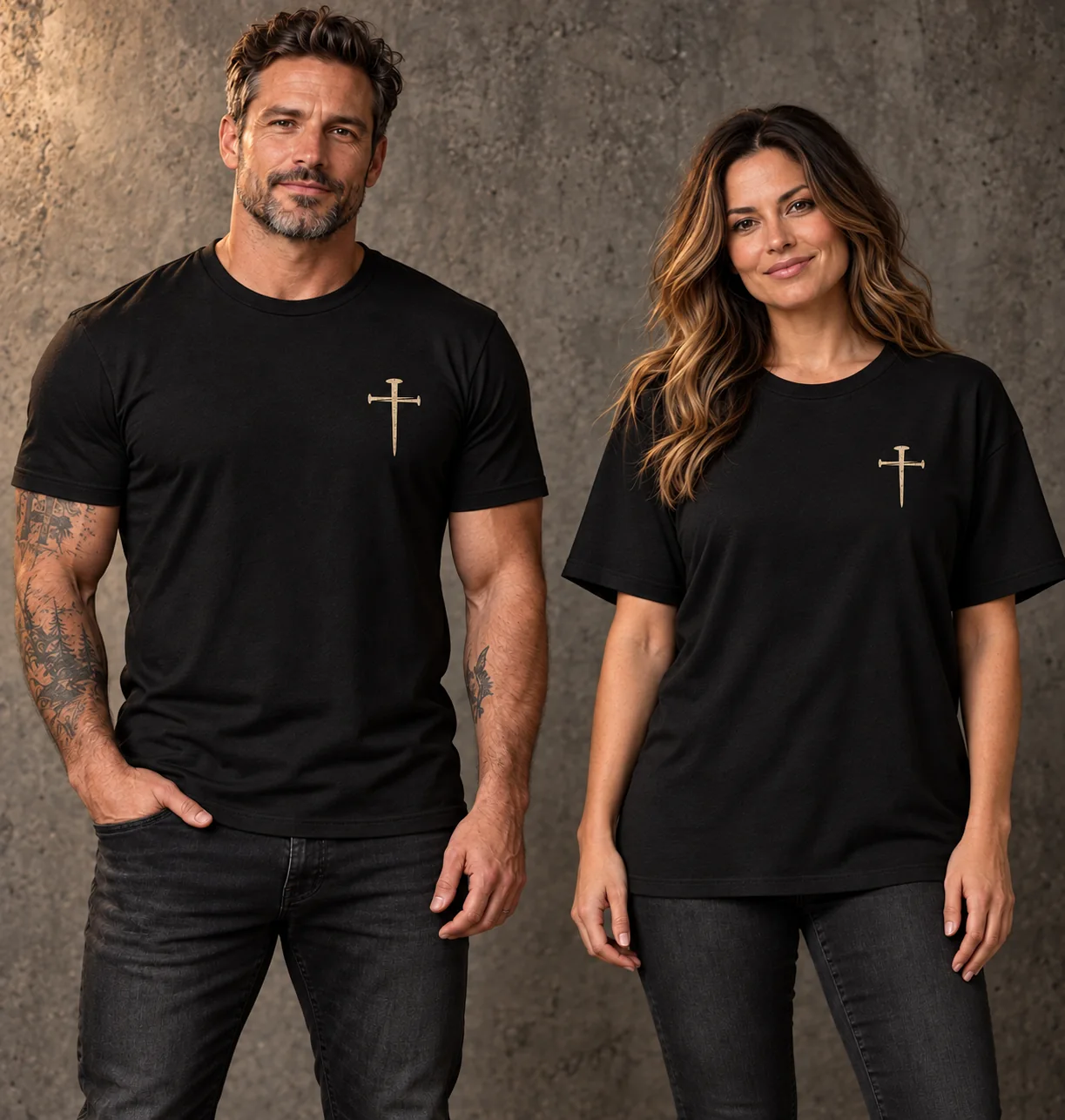 The Chest Mark shirt design mockup