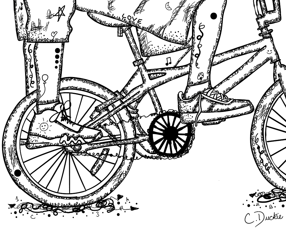 Hop On | Fine Art Print (24"x30")