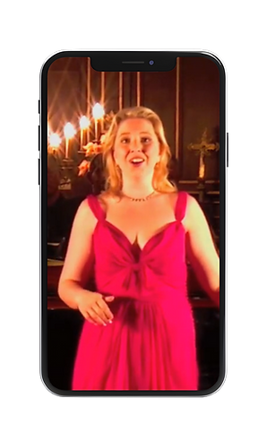 Clémence Barrabé - chanteuse lyrique - soprano - agence artistique Lisa Moussier